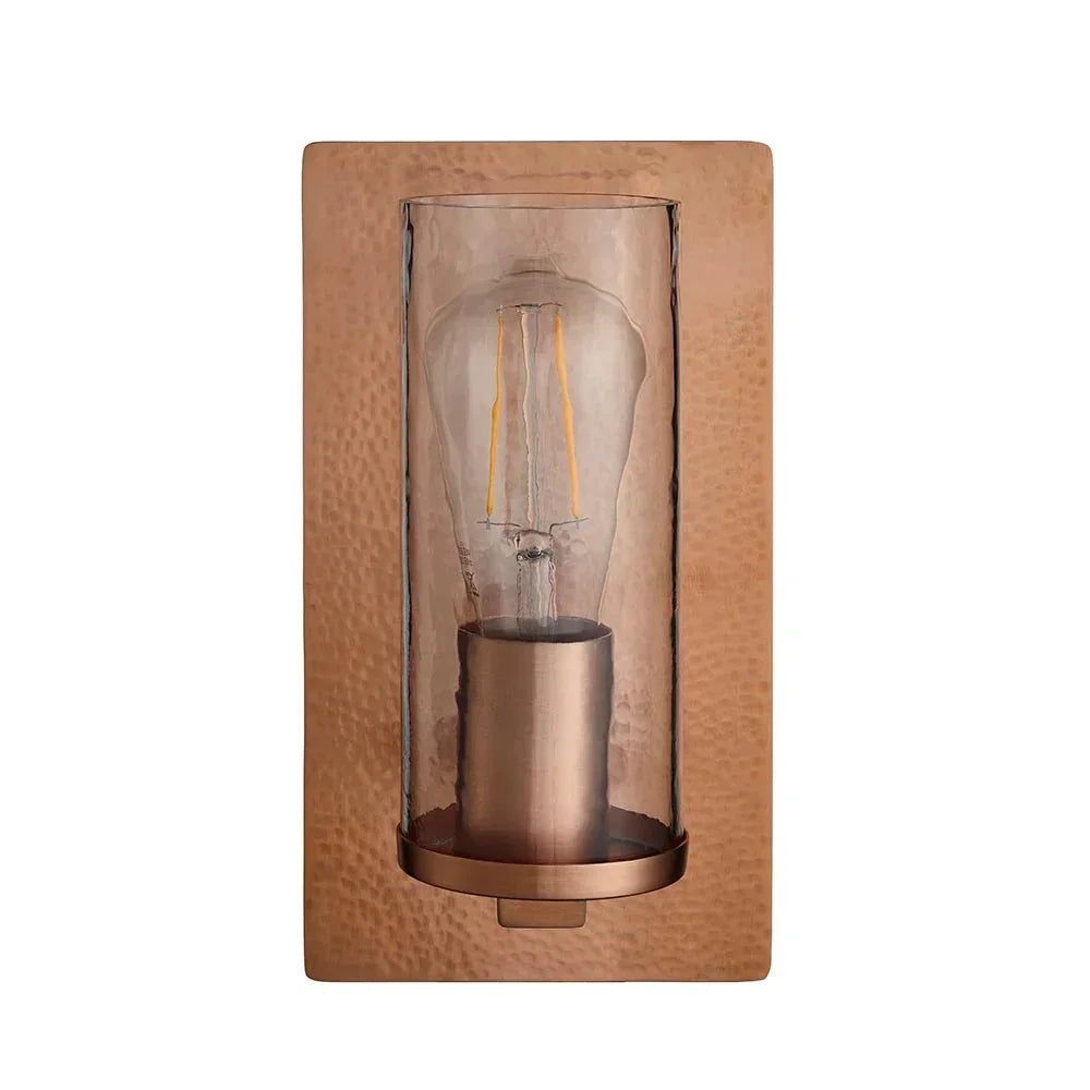 Helix Textured Wall Light