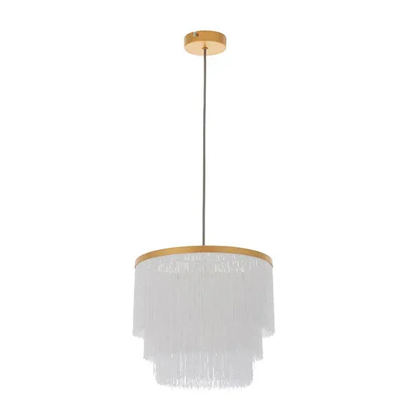 Aurora Cascade Fringe Medium Pendant Light