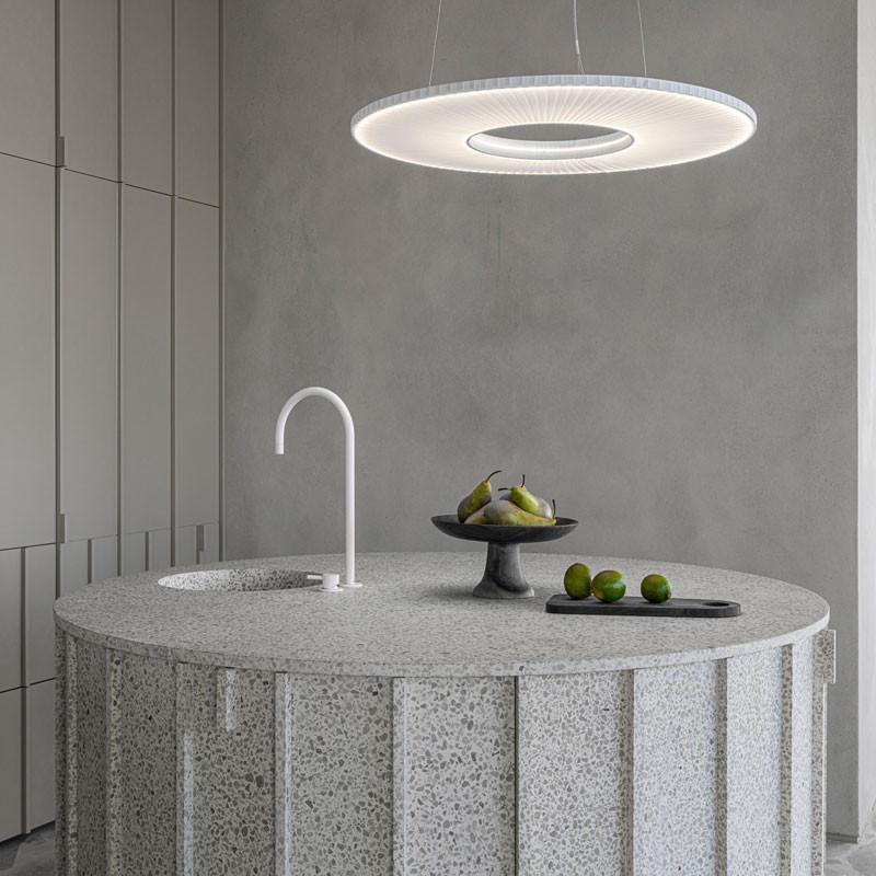 10 HEURES 10 Iris 80 Horizontal Pendant Light | All Square Lighting