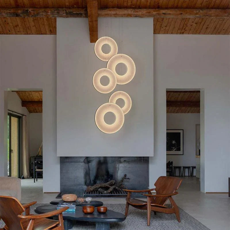 10 HEURES 10 Iris 80 Vertical Pendant Light | All Square Lighting