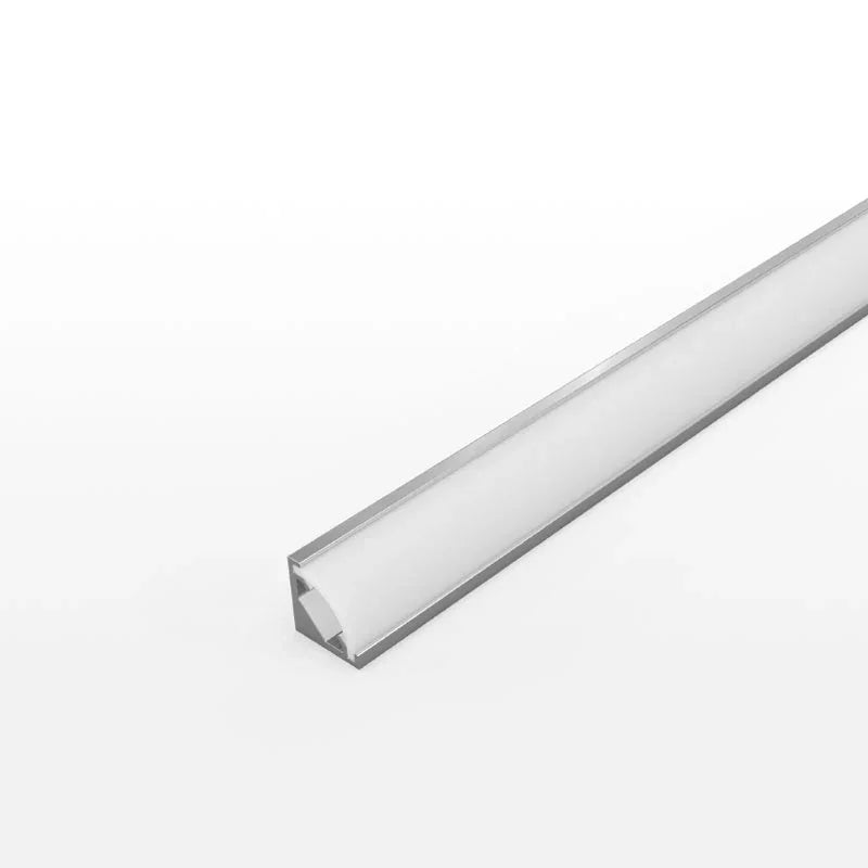 100% Light UK Micro 45° LED Profile | All Square Lighting
