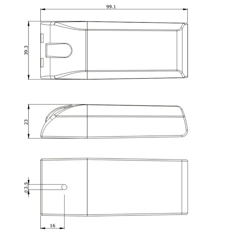 100% Light UK 12W LED Driver Mains Dimmable 350/700mA | All Square Lighting