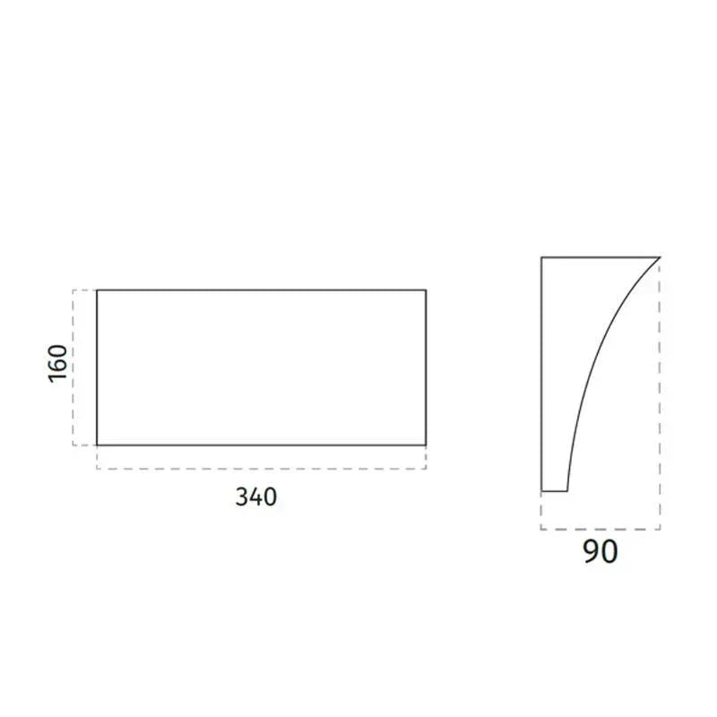 100% Light UK 2014 Wall Light | All Square Lighting