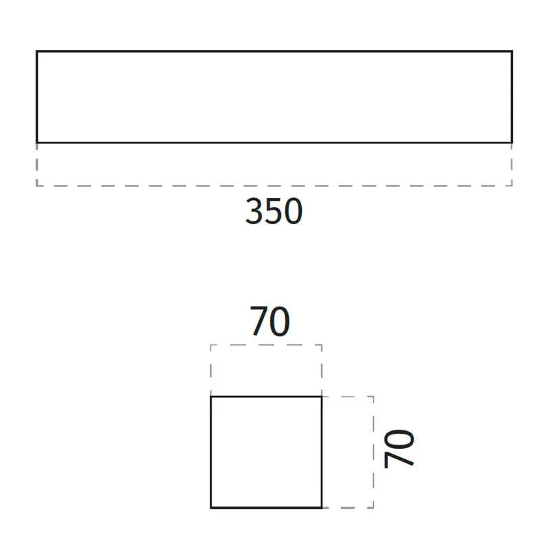 100% Light UK 2019 LED Wall Light | All Square Lighting