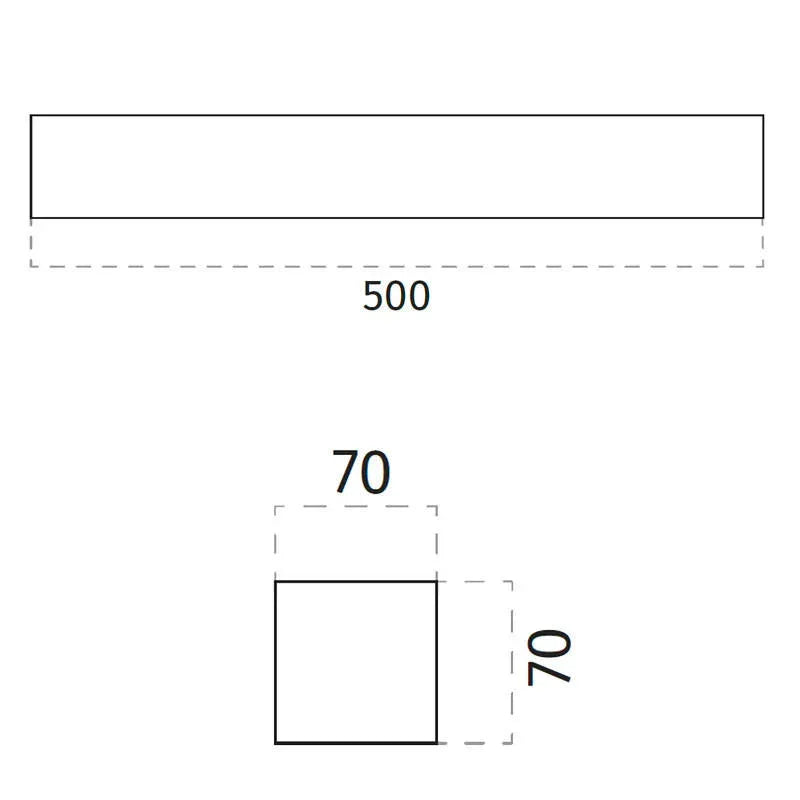 100% Light UK 2020 LED Wall Light | All Square Lighting