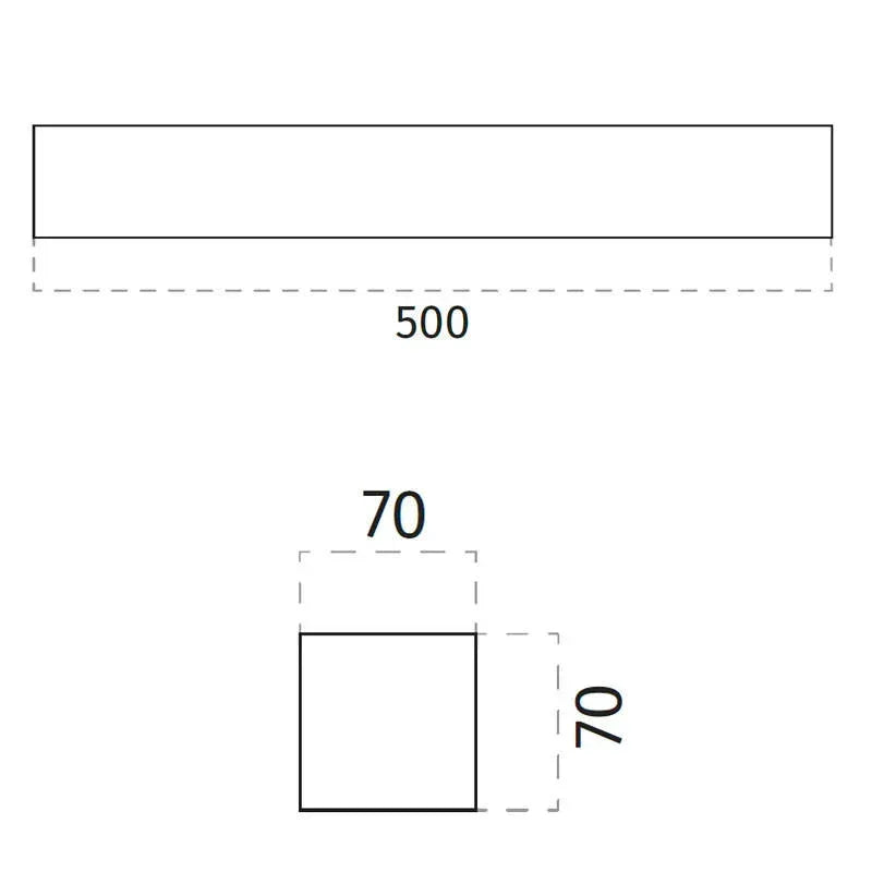 100% Light UK 2020 LED Wall Light | All Square Lighting