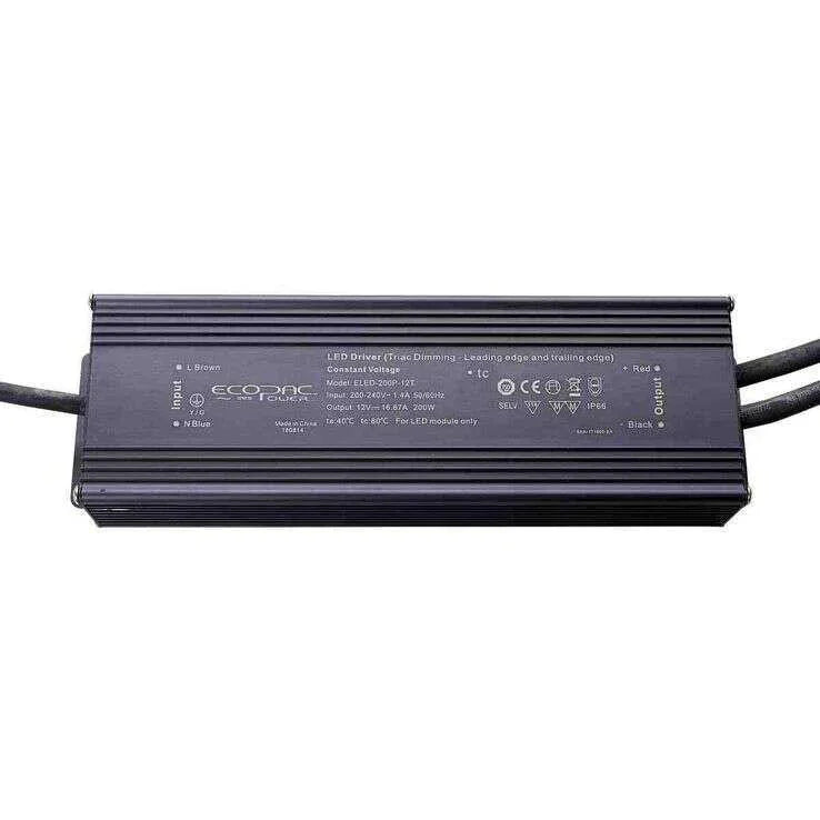 100% Light UK 300W 24V Dimmable IP66 LED Driver | All Square Lighting