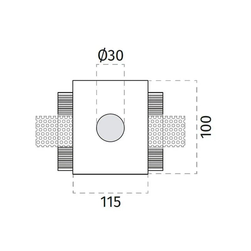 100% Light UK 4099 Floor Washer | All Square Lighting