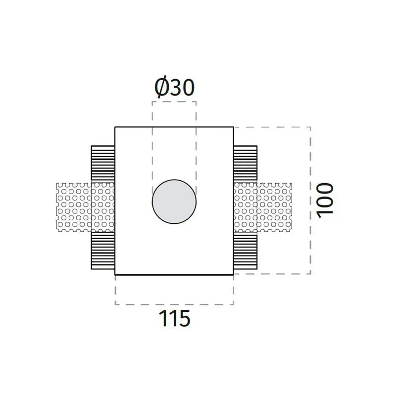 100% Light UK 4099 Floor Washer | All Square Lighting