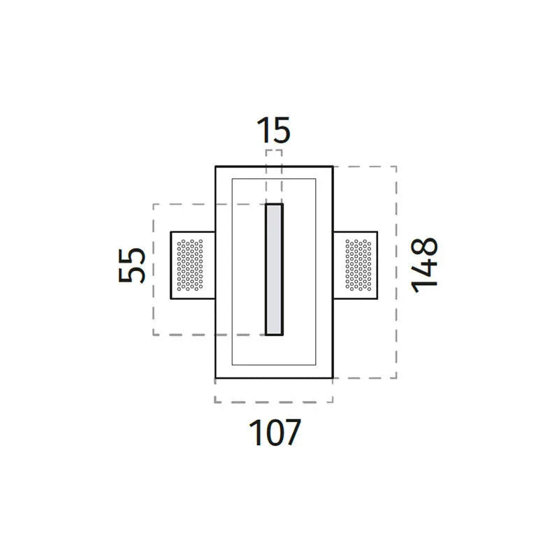 100% Light UK 4130A Floor Washer | All Square Lighting
