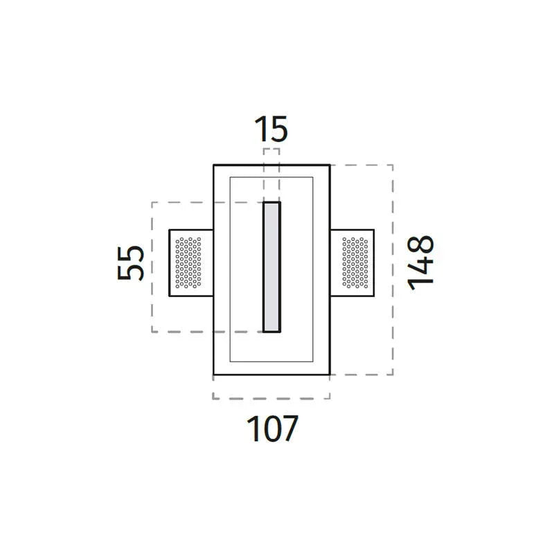 100% Light UK 4130A Floor Washer | All Square Lighting