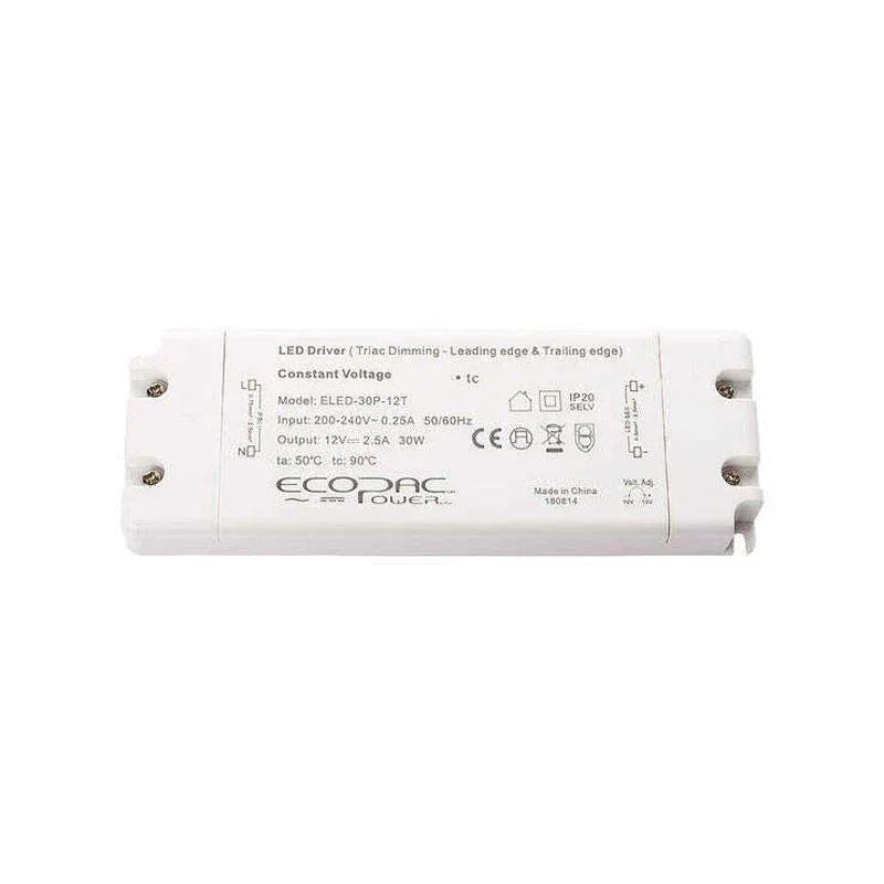 100% Light UK 60W 24V Dimmable IP20 LED Driver | All Square Lighting