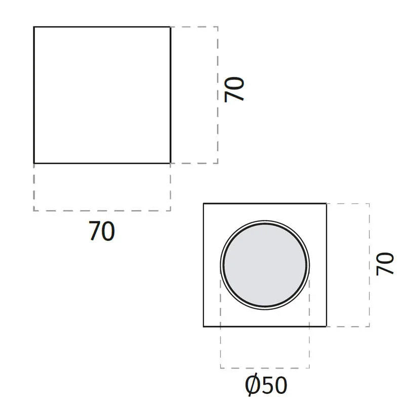 100% Light UK 8897 Ceiling Light | All Square Lighting