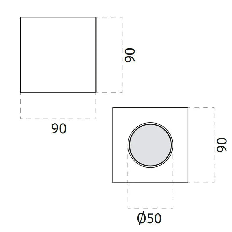 100% Light UK 8899 Ceiling Light | All Square Lighting