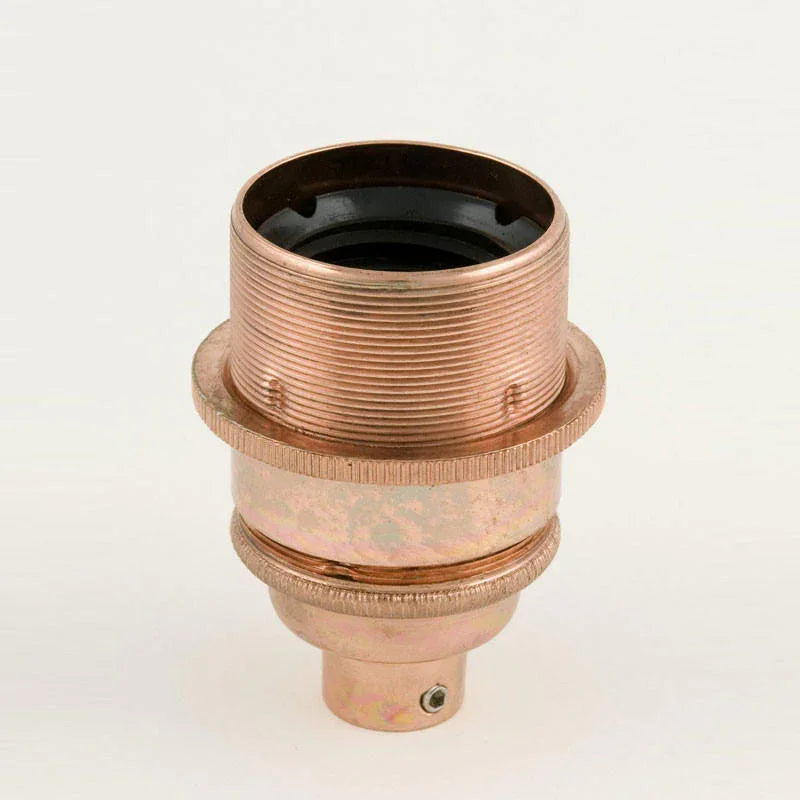 100% Light UK ES Threaded Metal Lampholder | All Square Lighting