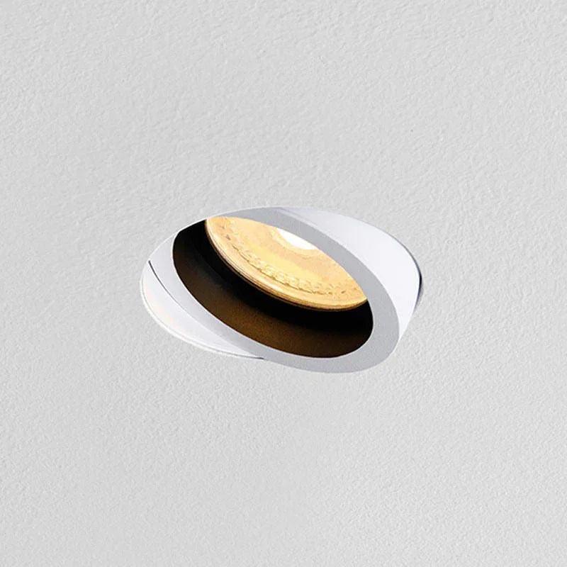 100% Light UK Exo Baffled Adjustable Trimless Fire Rated Downlight | All Square Lighting