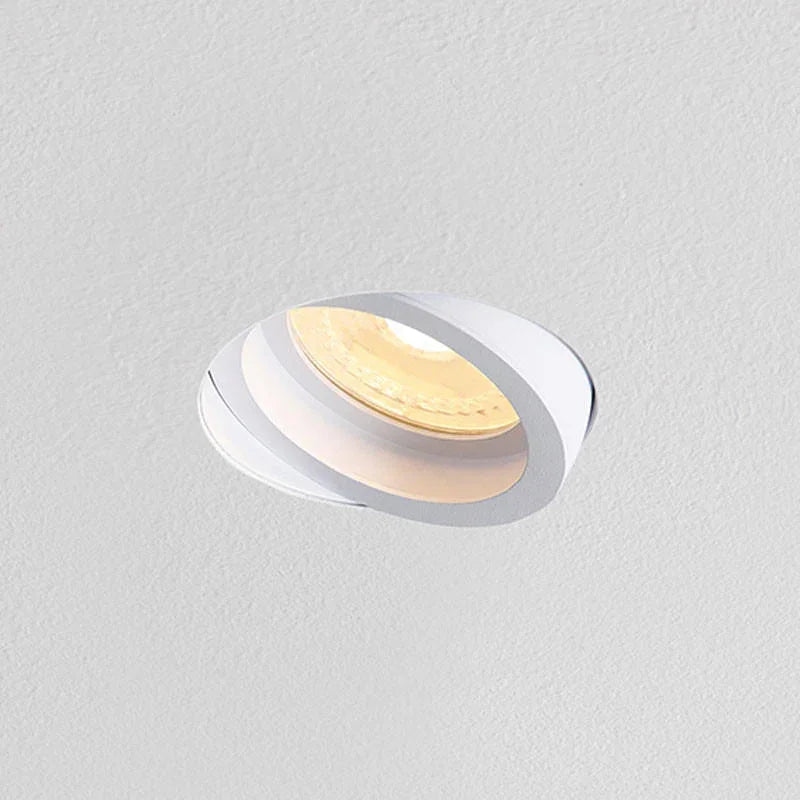 100% Light UK Exo Baffled Adjustable Trimless Fire Rated Downlight | All Square Lighting