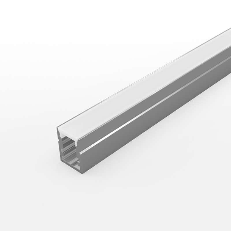 100% Light UK Micro Surface LED Profile | All Square Lighting