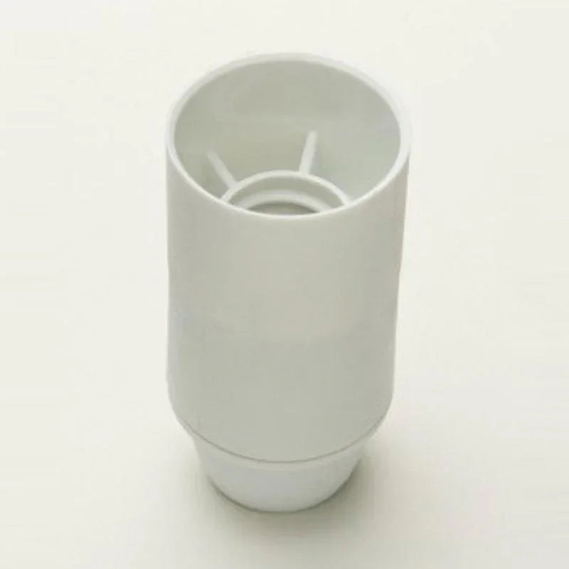 100% Light UK SES Smooth Plastic Lampholder | All Square Lighting