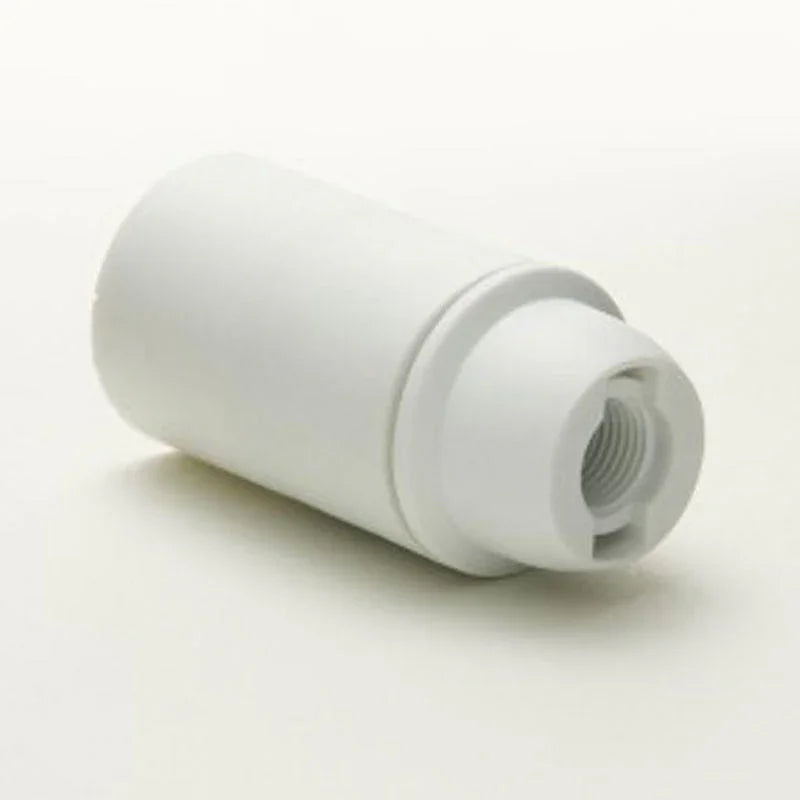 100% Light UK SES Smooth Plastic Lampholder | All Square Lighting