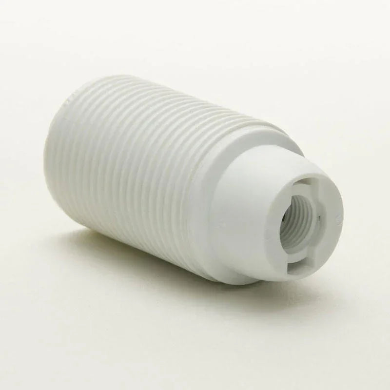100% Light UK SES Threaded Plastic Lampholder | All Square Lighting