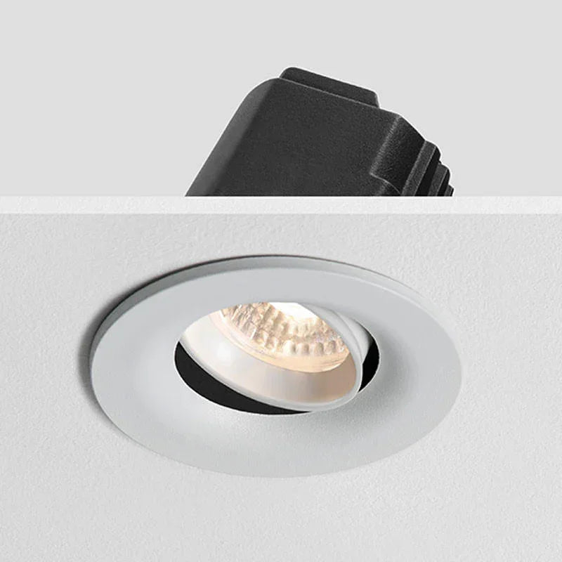 100% Light UK Sphere SH Baffled Adjustable LED Fire Rated Downlight | All Square Lighting