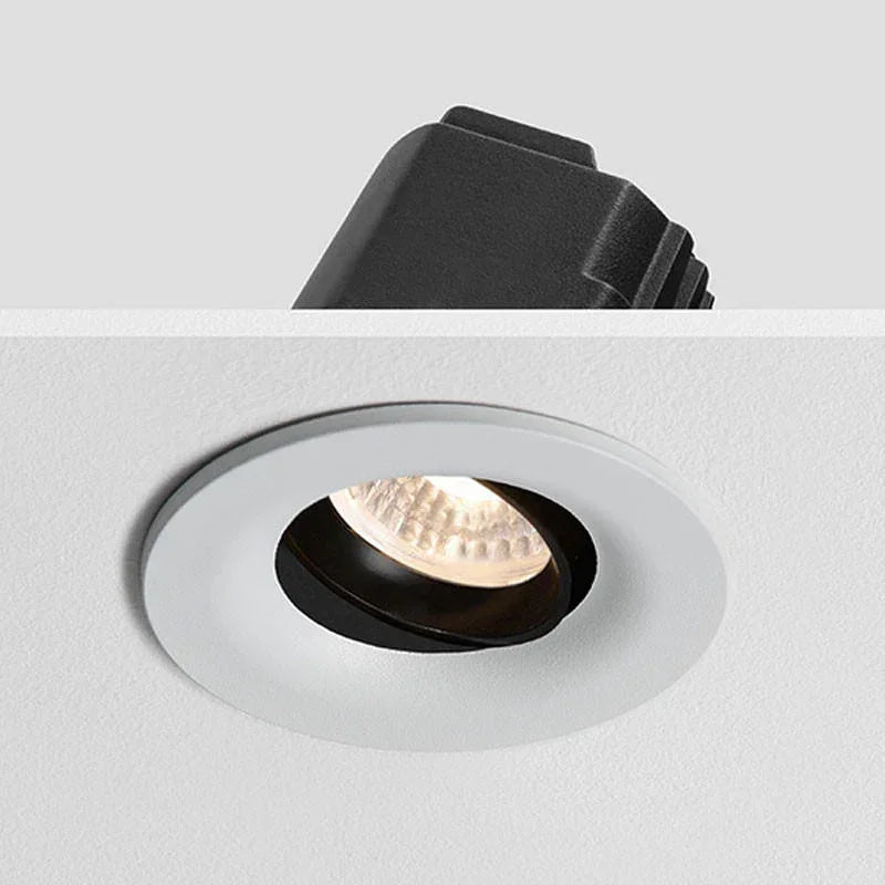 100% Light UK Sphere SH Baffled Adjustable LED Fire Rated Downlight | All Square Lighting