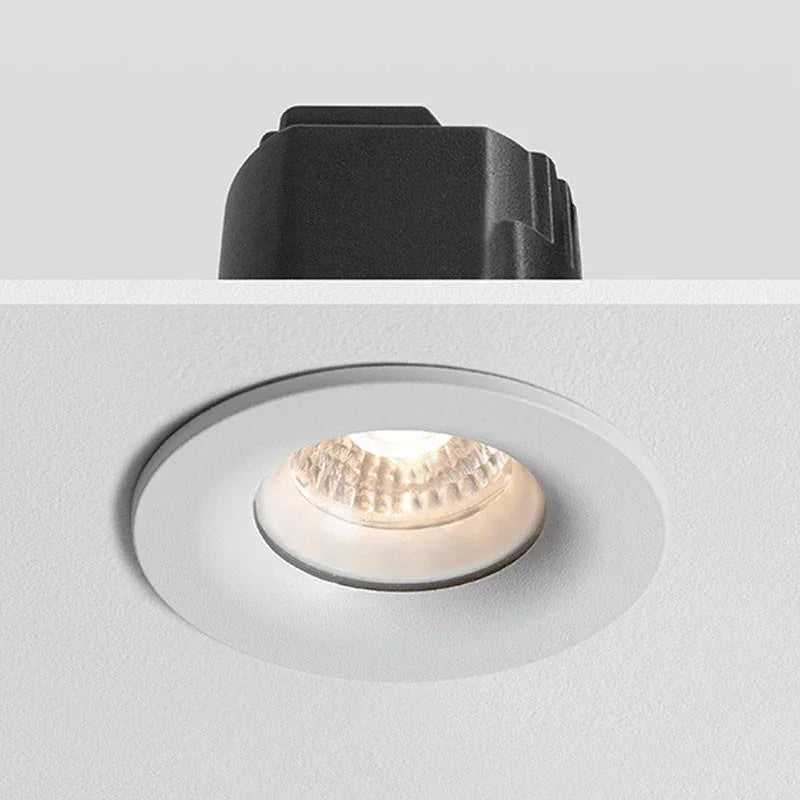 100% Light UK Sphere SH Baffled Fixed LED Fire Rated Downlight | All Square Lighting