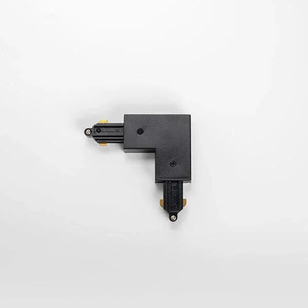 100% Light UK Track 90° Corner Connector Accessory | All Square Lighting