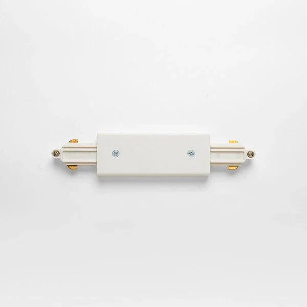 100% Light UK Track Central Live Connector Accessory | All Square Lighting