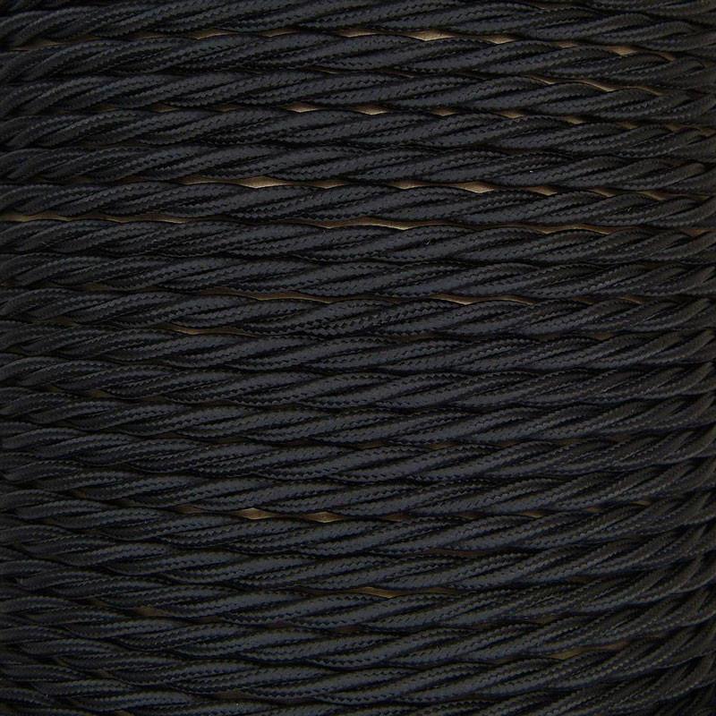 100% Light UK Twisted Braided Flex | All Square Lighting