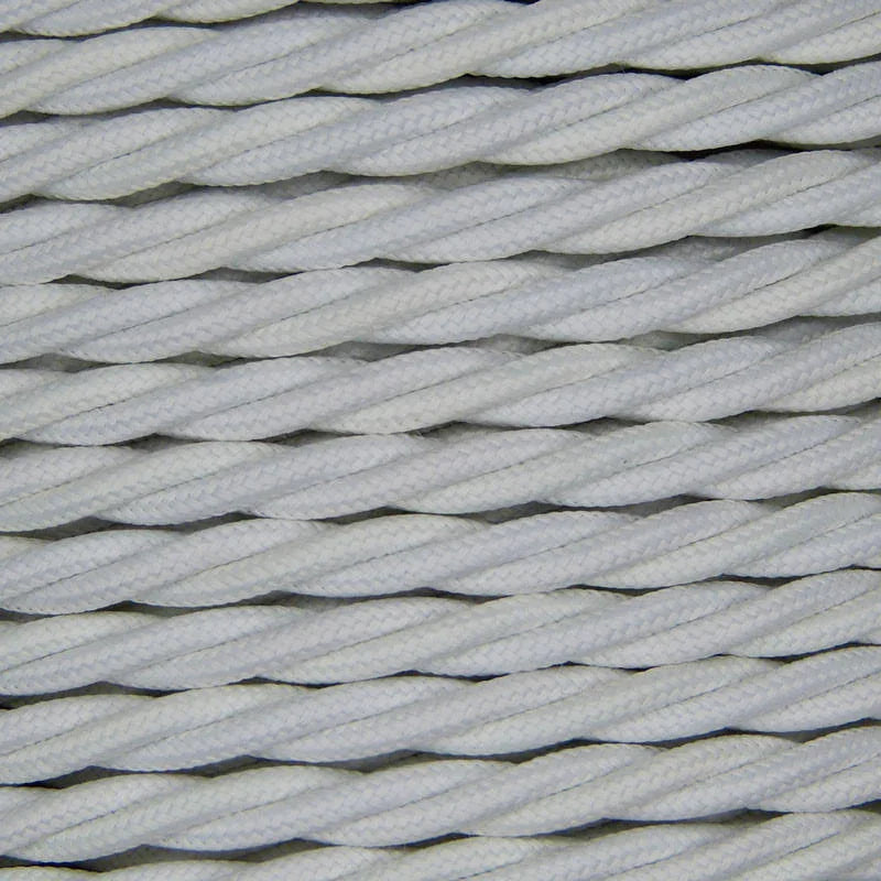 100% Light UK Twisted Braided Flex | All Square Lighting
