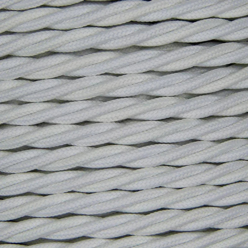 100% Light UK Twisted Braided Flex | All Square Lighting