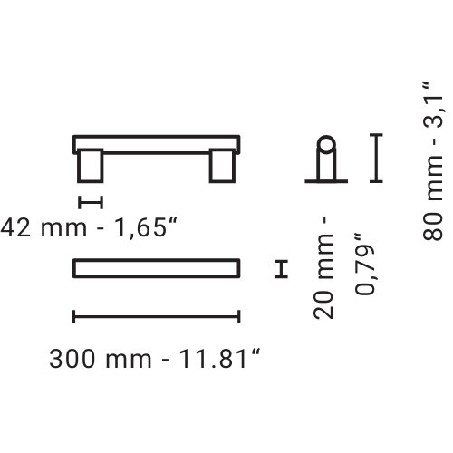 Mea 30 Wall Light