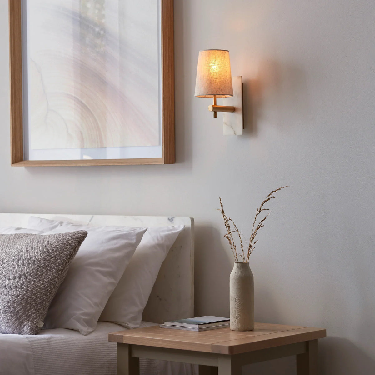 Marceline Linear Marble Wall Light