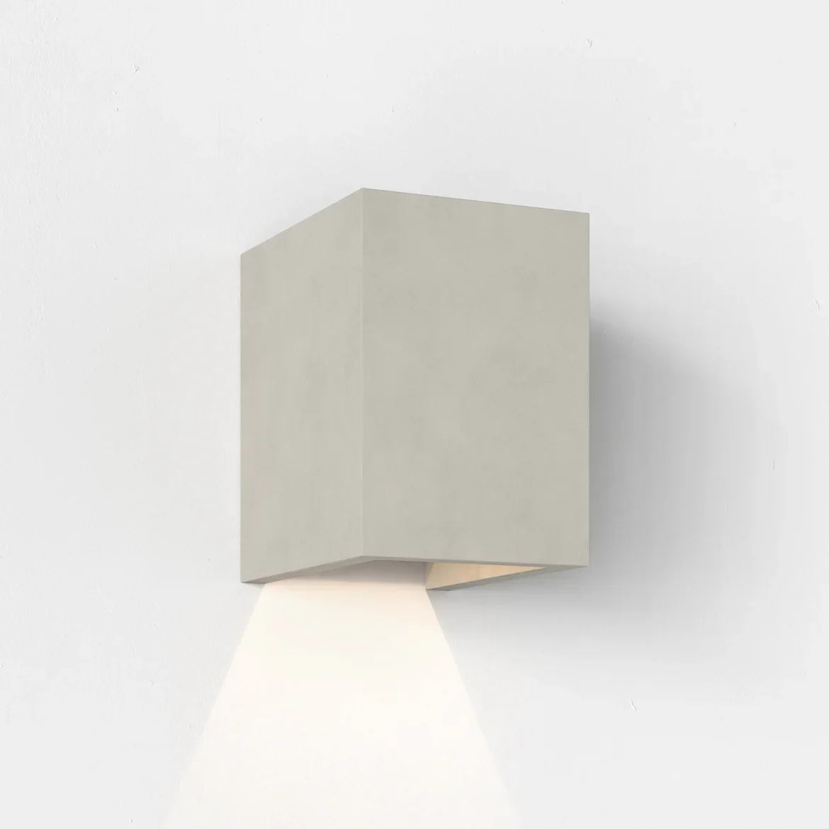 Astro Lighting Oslo 120 Concrete LED Wall Light | All Square Lighting
