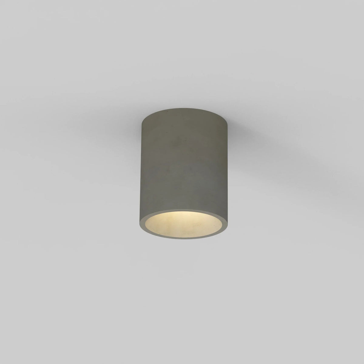 Astro Lighting Kos Round Concrete Ceiling Light | All Square Lighting