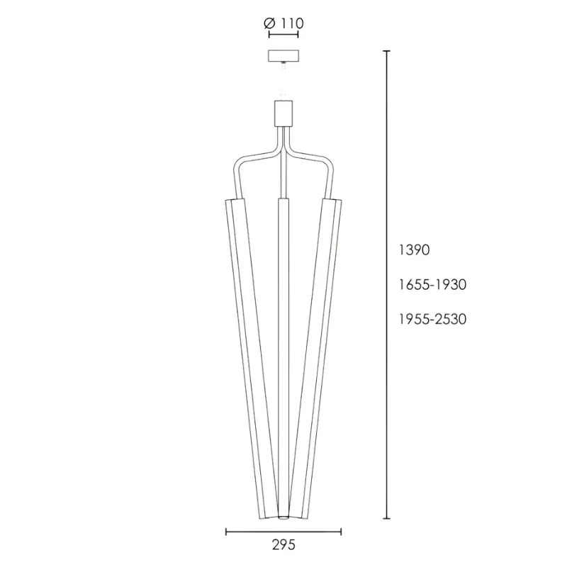 RUBN Angel 3 1000 Pendant Light | All Square Lighting