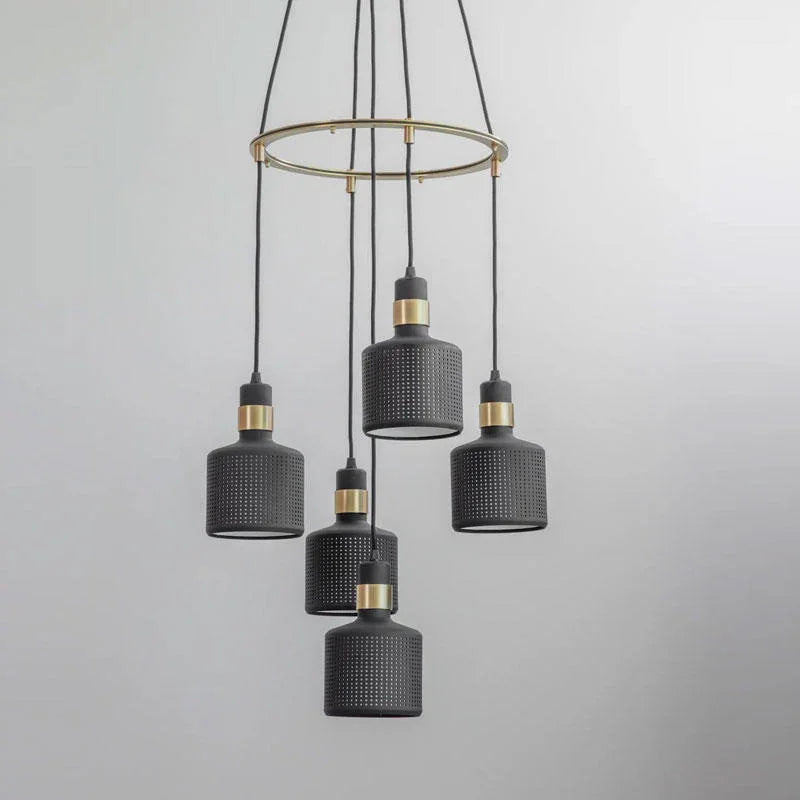 Bert Frank Riddle Cluster 5 Pendant Light | All Square Lighting