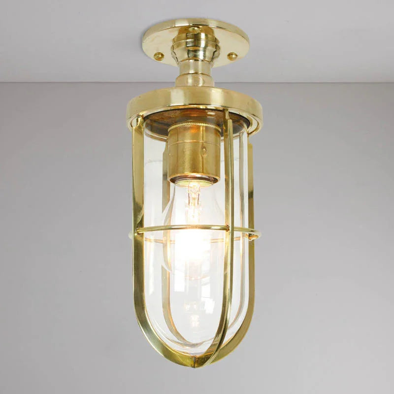 Original BTC Ship’s Well Glass 7204 Ceiling Light | All Square Lighting