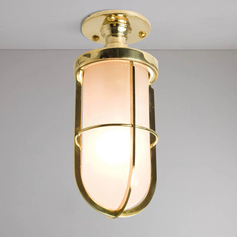 Original BTC Ship’s Well Glass 7204 Ceiling Light | All Square Lighting