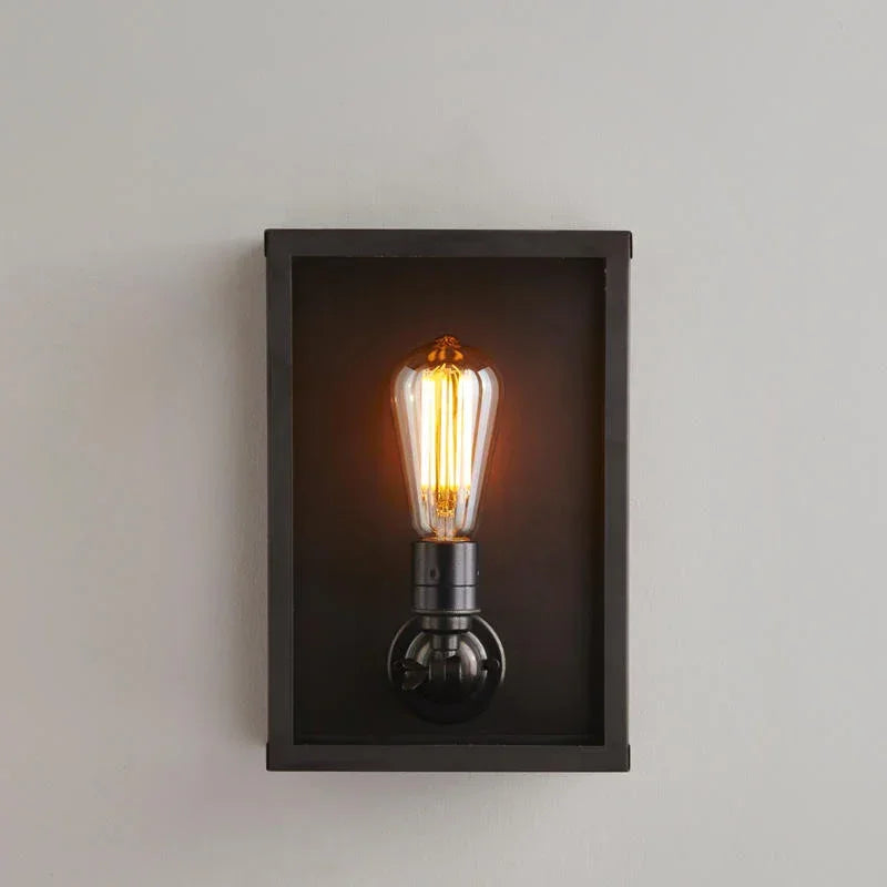 Original BTC Box Small Internal Glass Wall Light | All Square Lighting