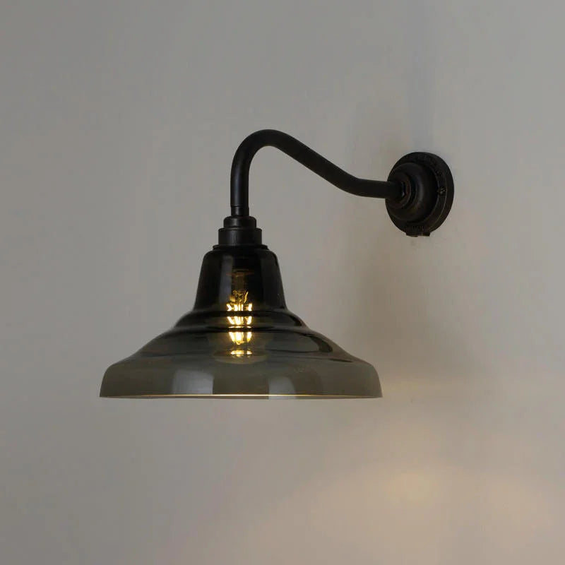 Original BTC Glass School Wall Light | All Square Lighting