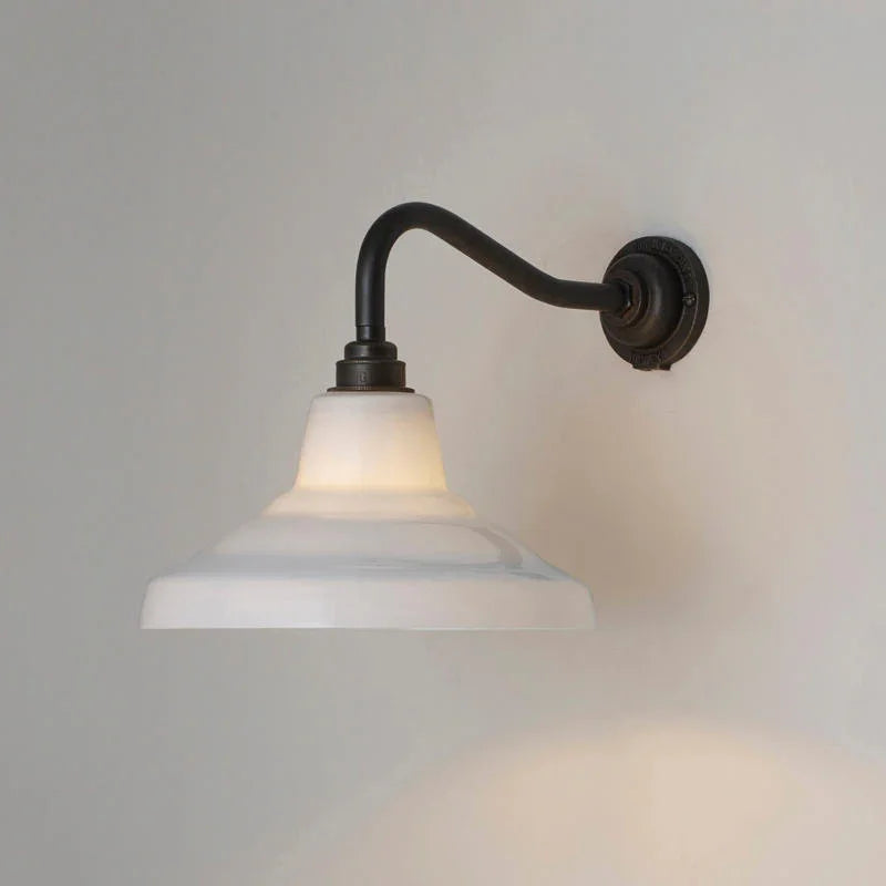 Original BTC Glass School Wall Light | All Square Lighting