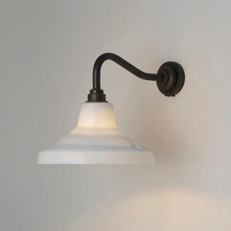 Original BTC Glass School Wall Light | All Square Lighting