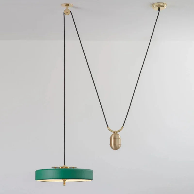 Bert Frank Revolve Rise & Fall Pendant Light | All Square Lighting
