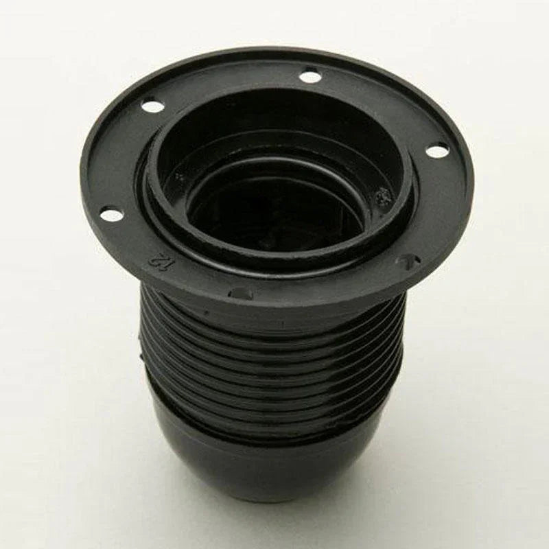 100% Light UK ES Threaded Plastic Lampholder | All Square Lighting