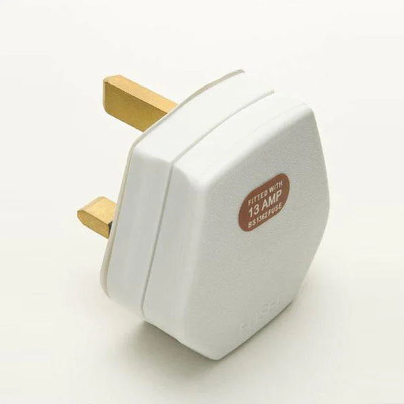 100% Light UK Fused 13A Plug | All Square Lighting
