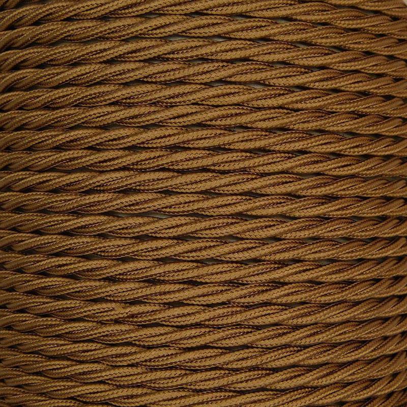 100% Light UK Twisted Braided Flex | All Square Lighting