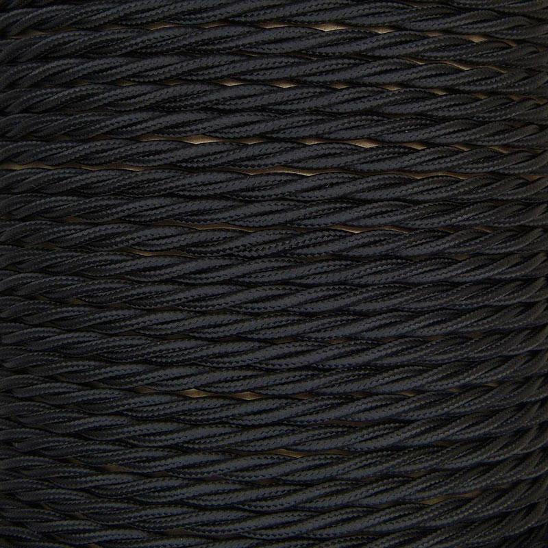 100% Light UK Twisted Braided Flex | All Square Lighting